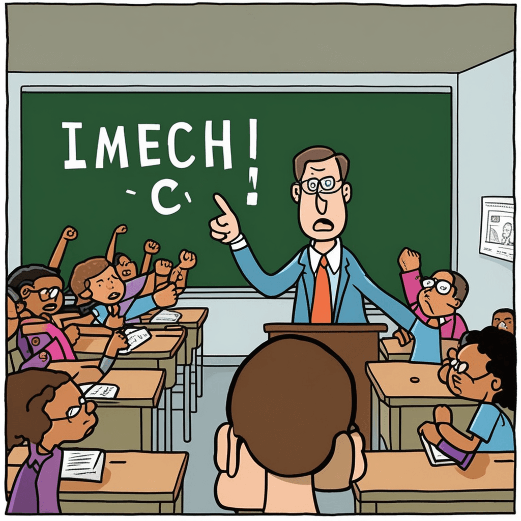 Teach impeach, let justice reach!