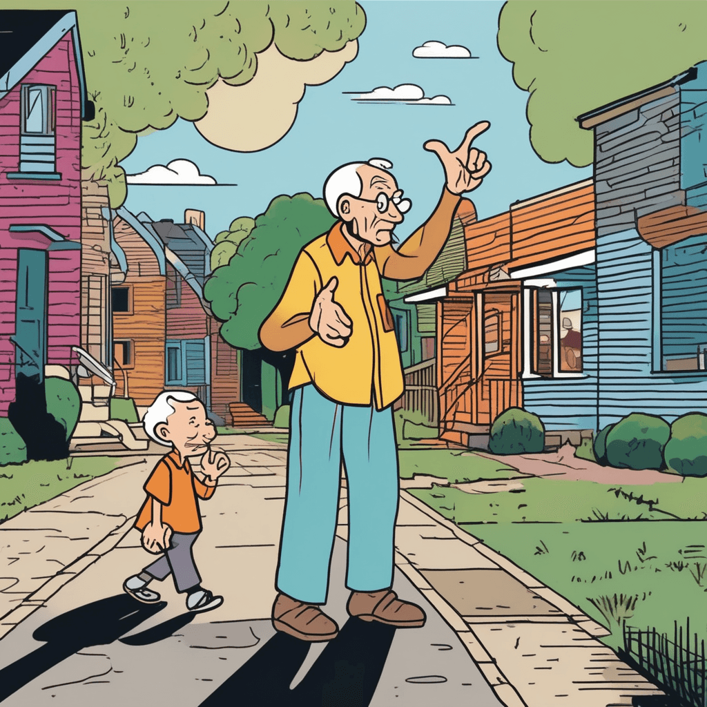 Walking through the neighborhood, recalling childhood memories will in all likelihood resurface!