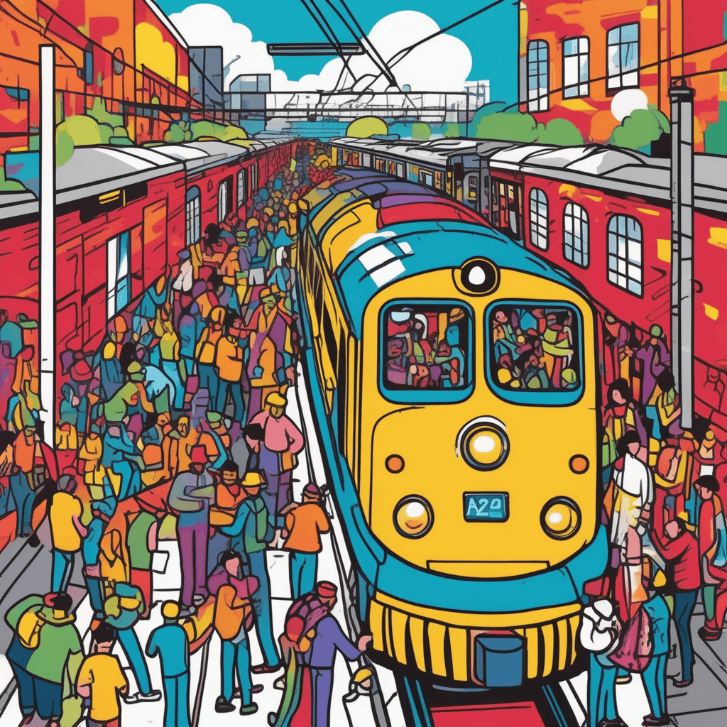 Art in combination with passion creates magic at the station!