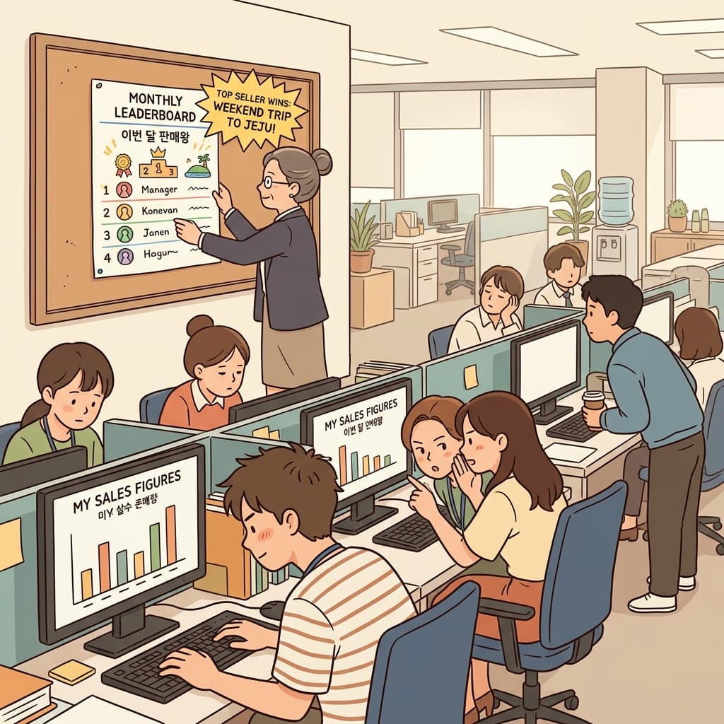 The incentive made everyone attentive — and suddenly the whole team became competitive.