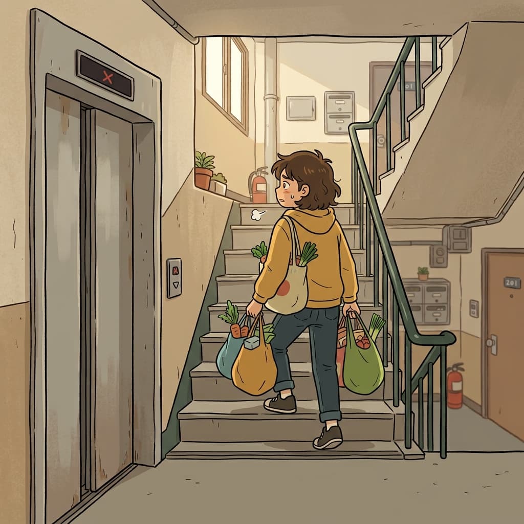 The broken elevator caused a major inconvenience for the residents.