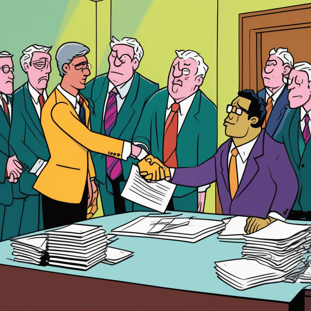Infringement destroys the arrangement, causing bitter estrangement!