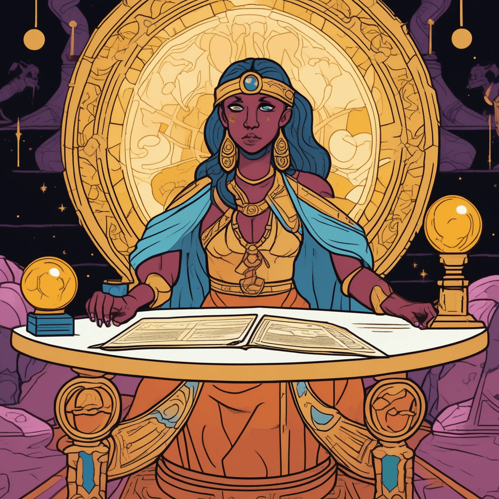 With honesty and prophecy, she signs the insurance policy!