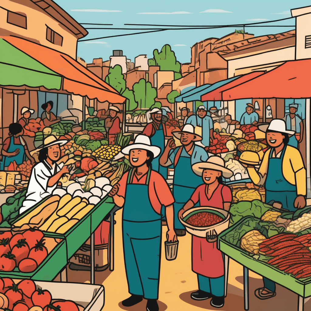Multicultural agricultural markets create intercultural connections!