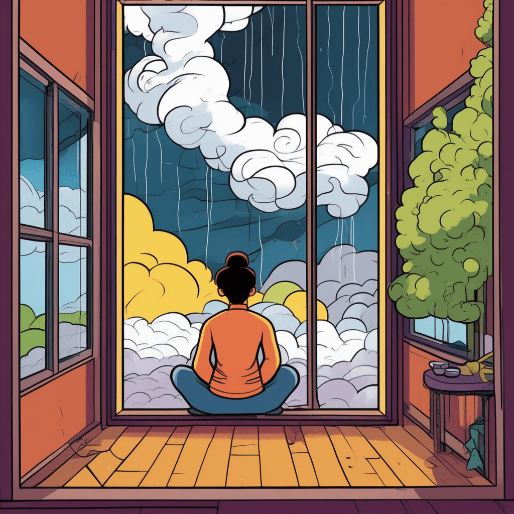 Internal peace stays eternal, despite external storm