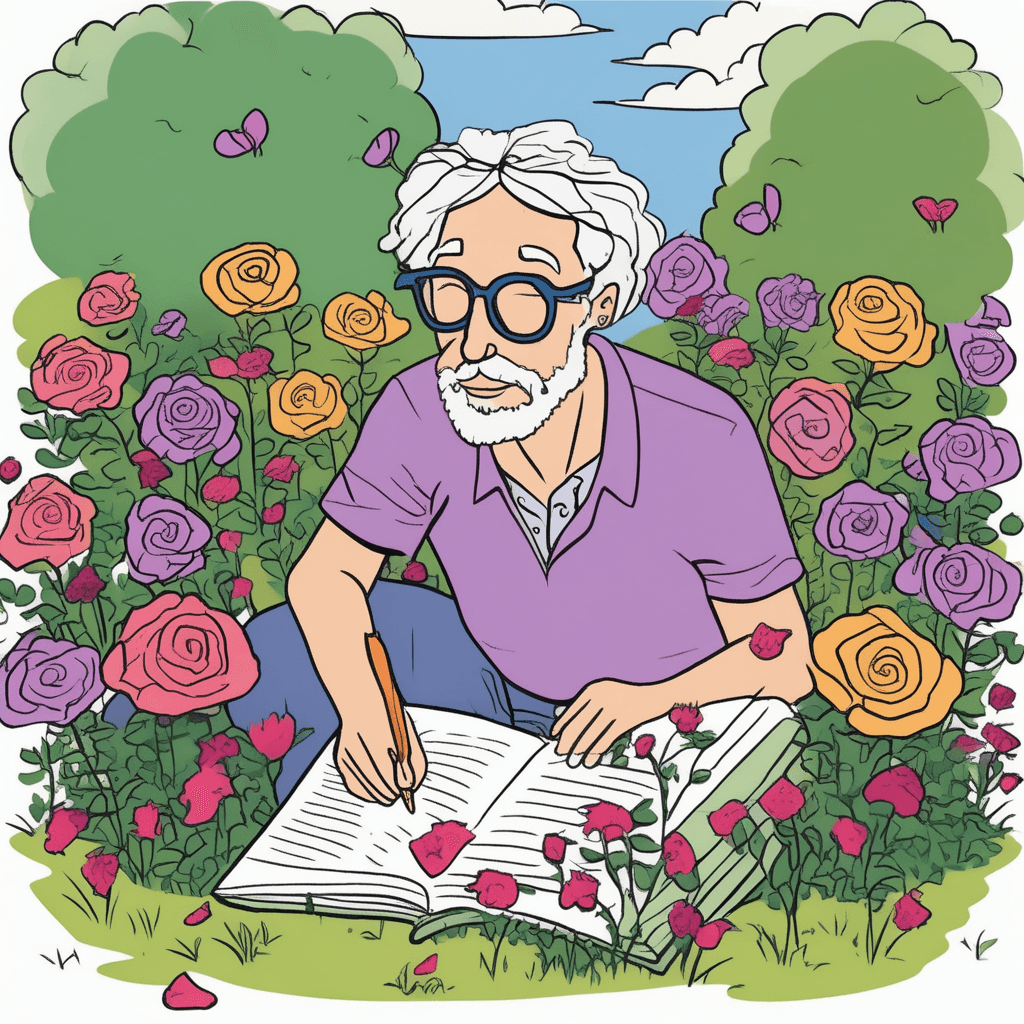 Intersperse diverse petals between each verse.