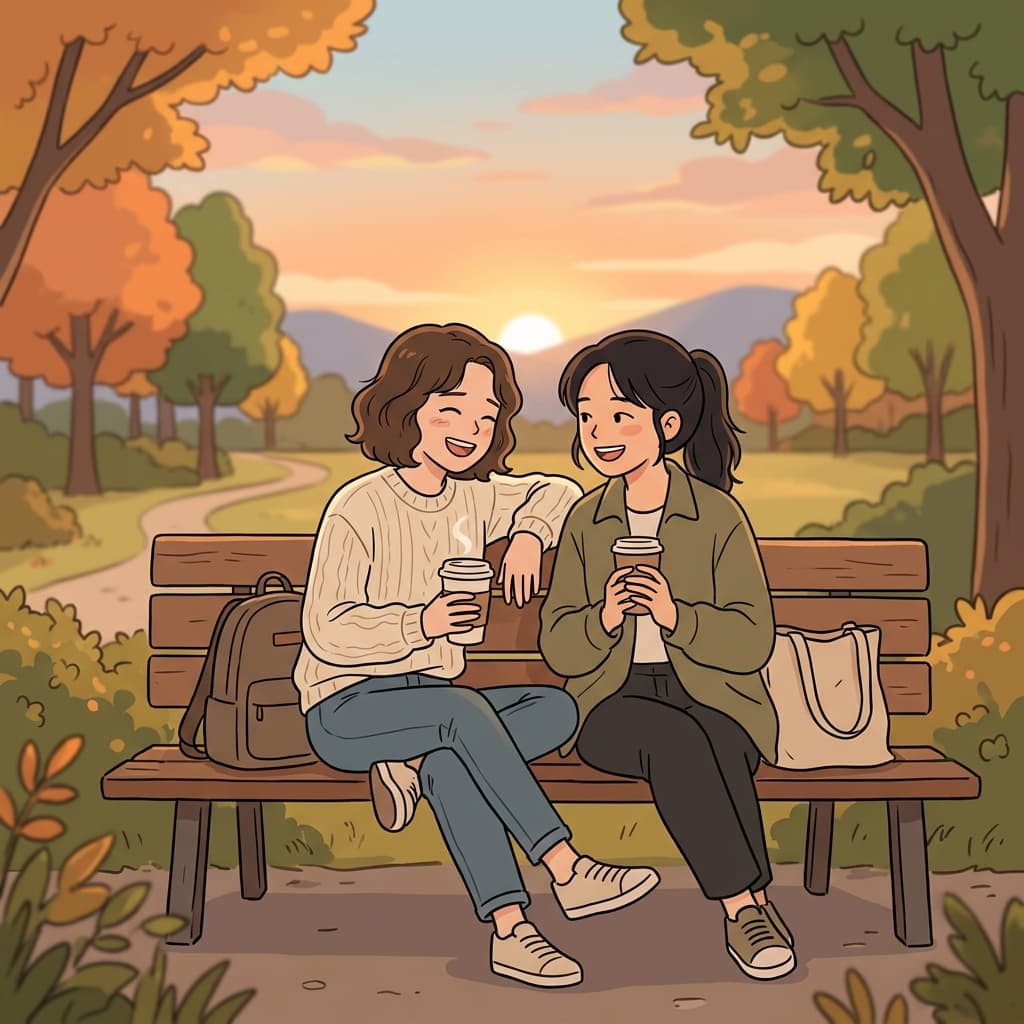 Years of friendship created a deep sense of intimacy between them.