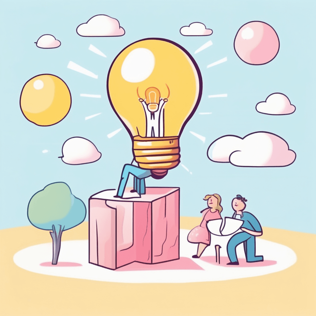 The quality or ability of being creative and original in thinking of new ideas or methods. The capacity to devise innovative solutions or create novel concepts.