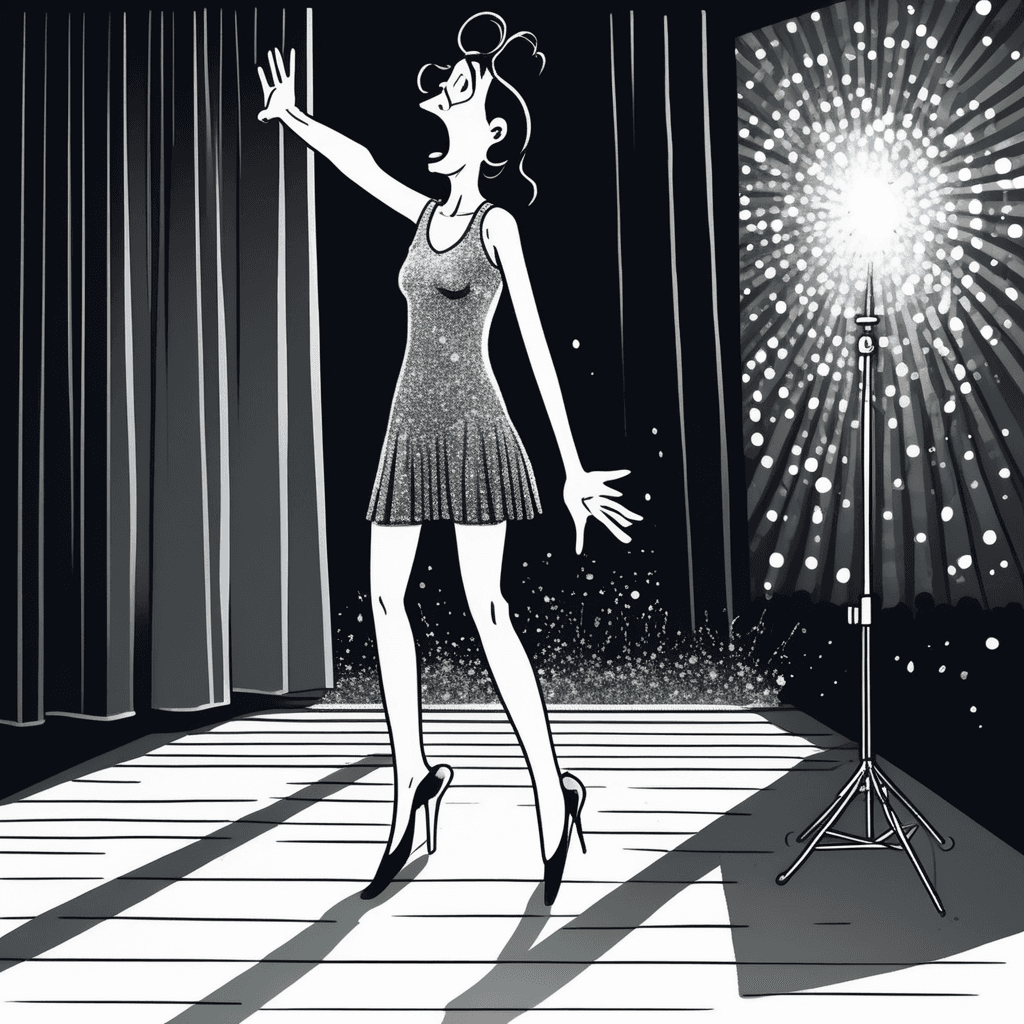 Jitters turn bitter, but the stage still glitter!