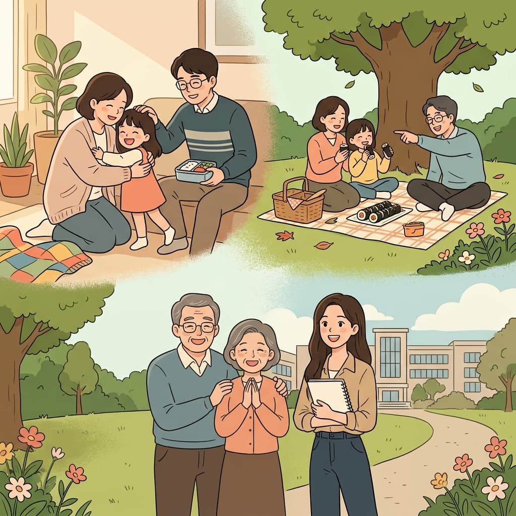 The parents loved their daughter lavishly, cherished every moment, and watched her flourish.
