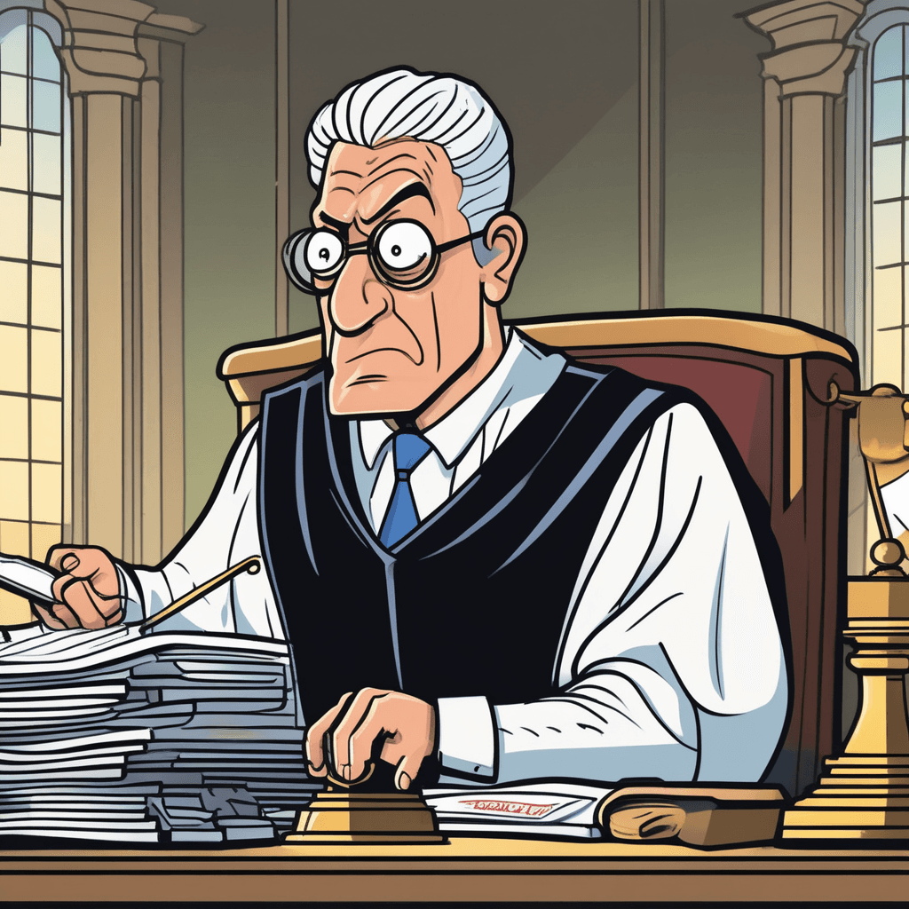 Judge thoughtfully, rule lawfully, never awfully!