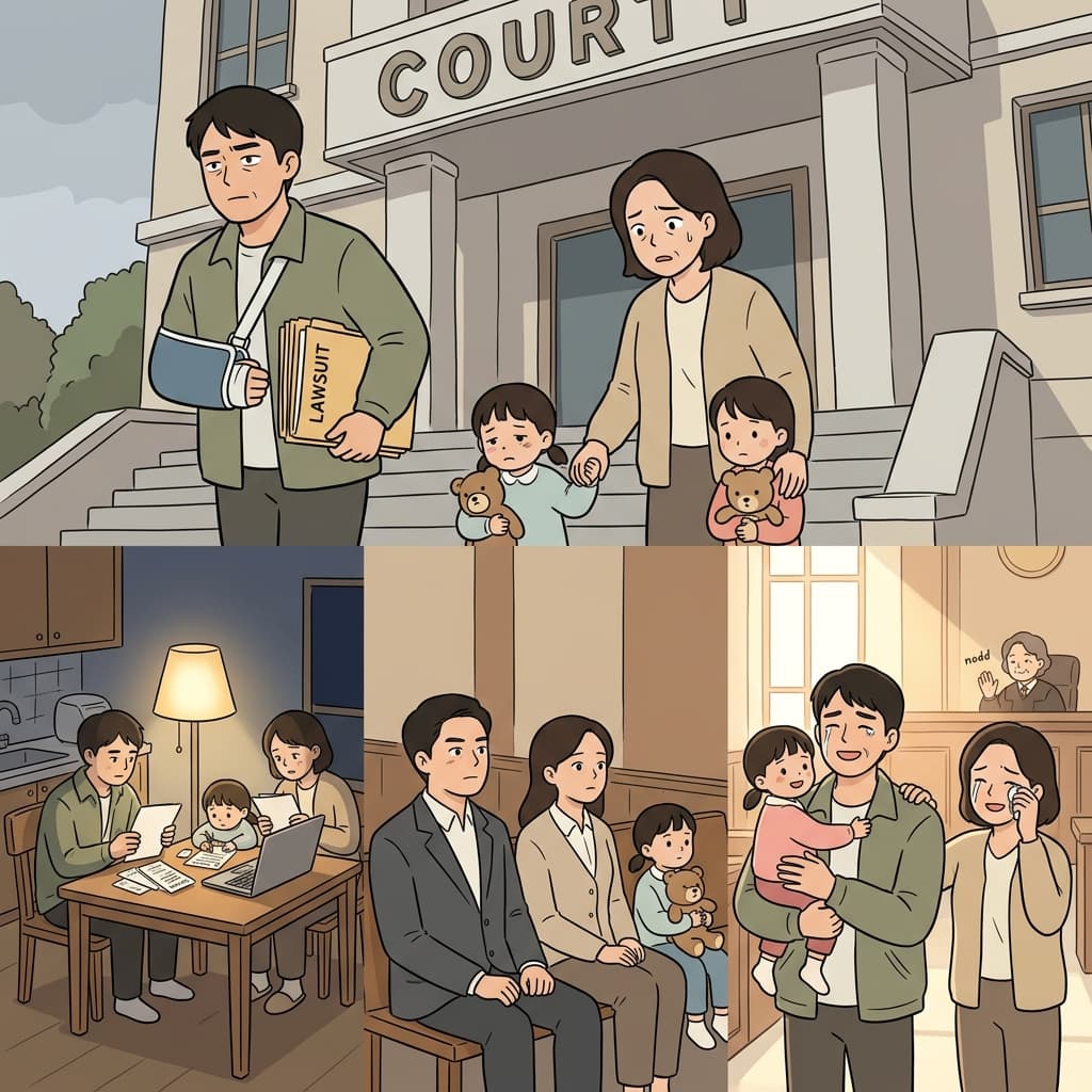 The lawsuit was a pursuit of justice for the injured family.