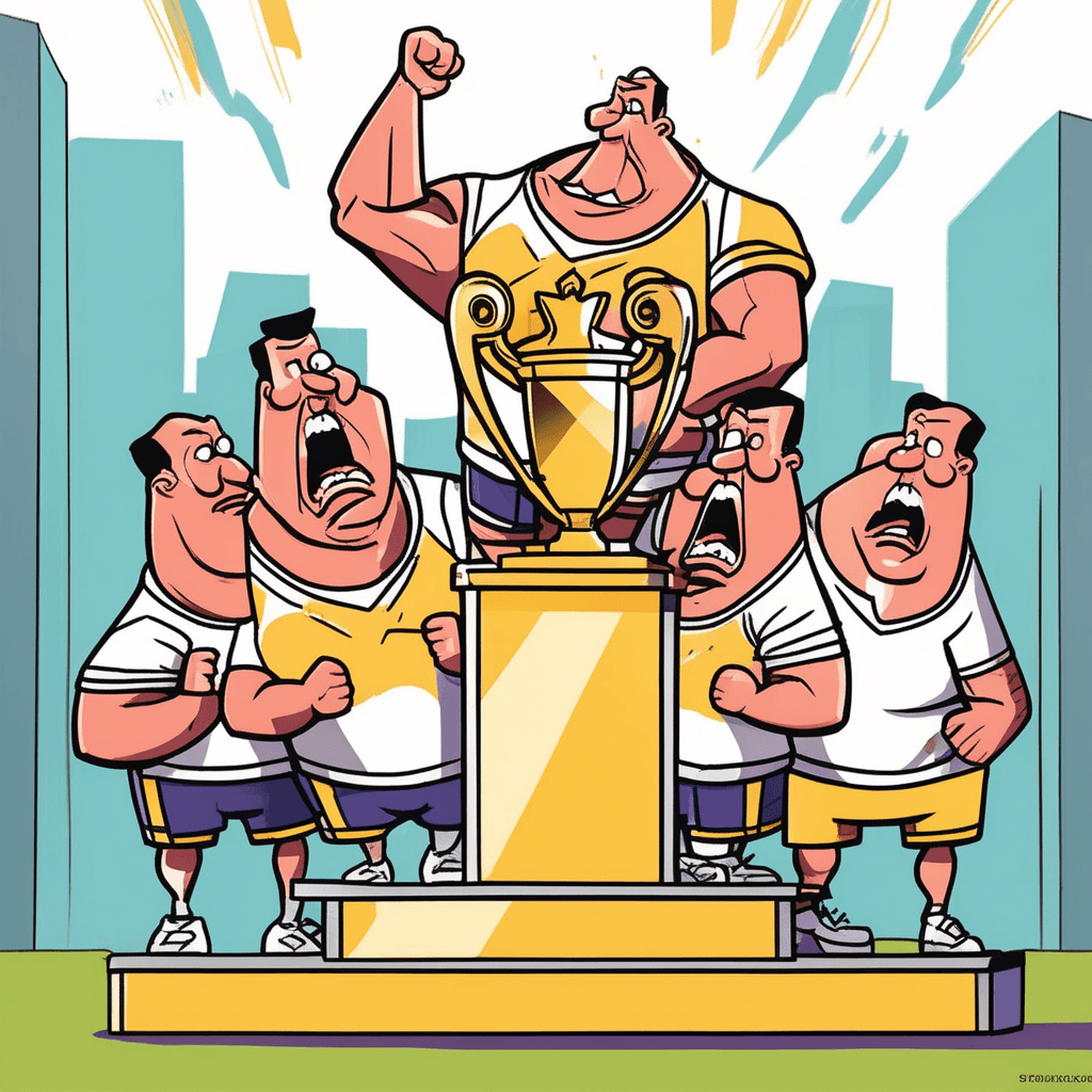 He bet upon their dreams, let up on the pressure, watched them get up on the winner's stage!