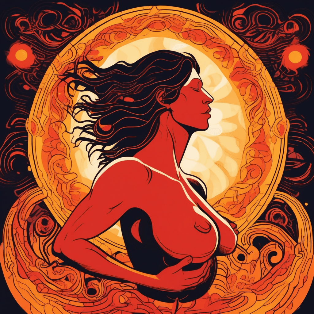 When libido ignites with primal fido, the riddo of passion flows endless and true