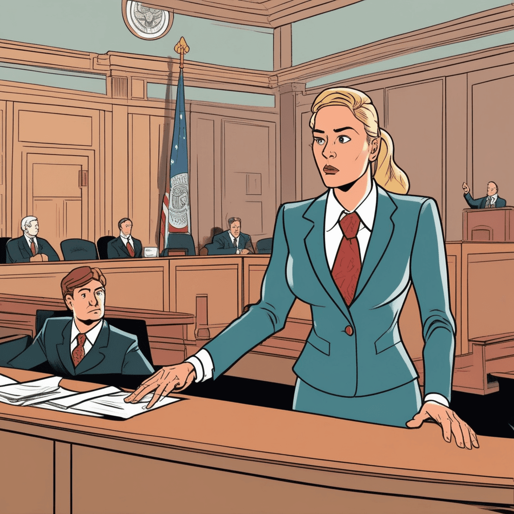 Taking someone to court legally