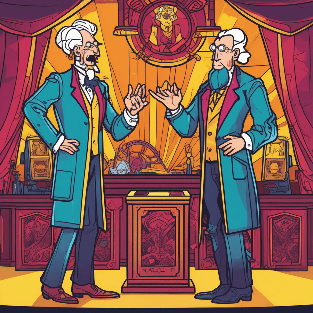 The logician outsmarts both magician and technician!