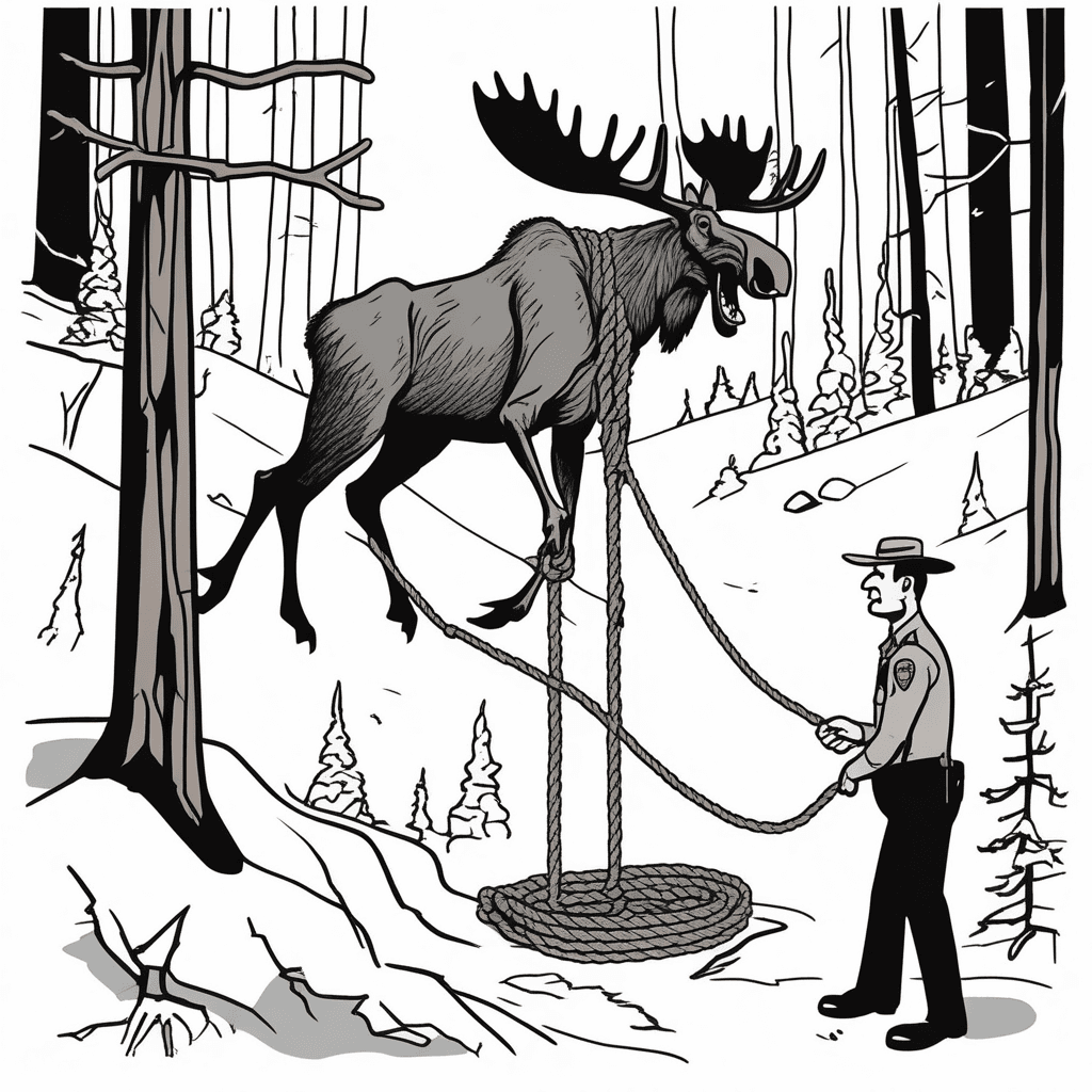 Loosen the noose to free the moose!