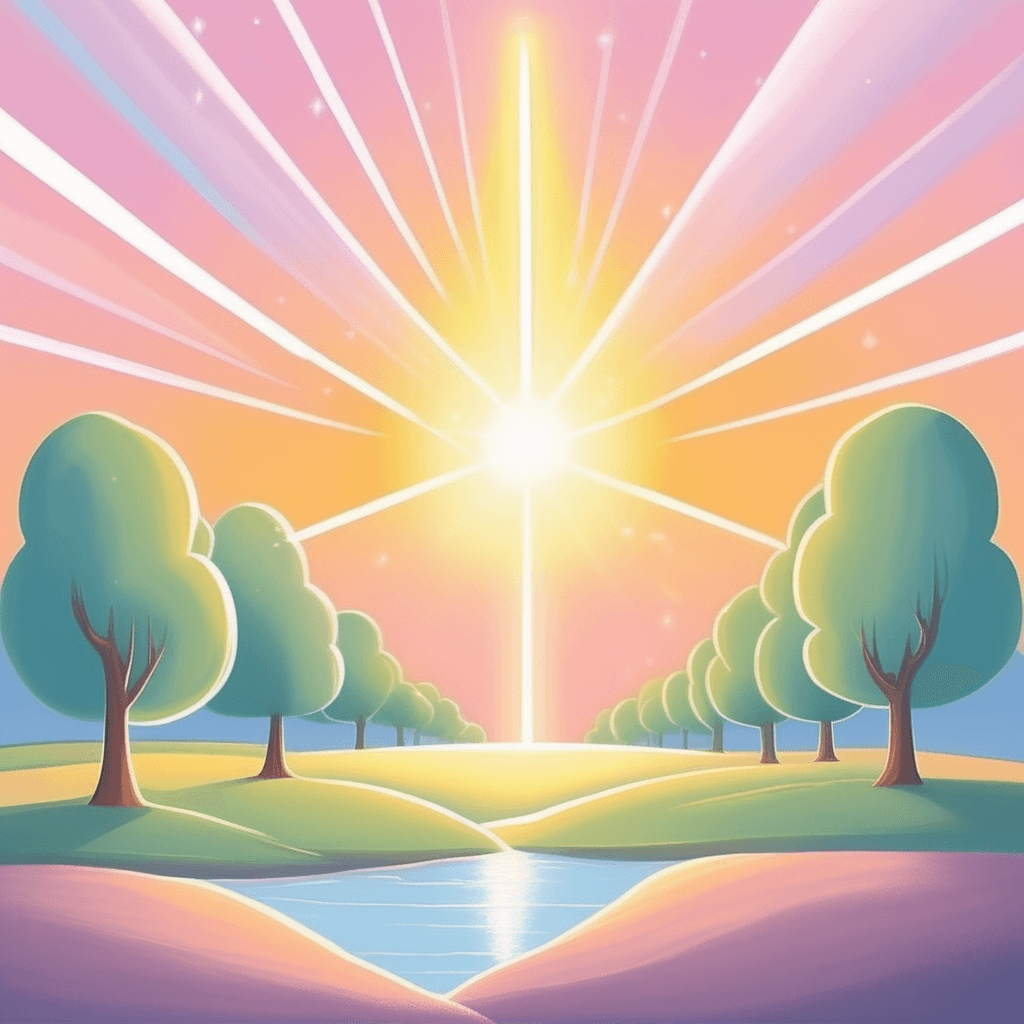 Producing or reflecting bright light; shining or glowing, especially in the dark. Can also describe something intellectually brilliant or inspiring.