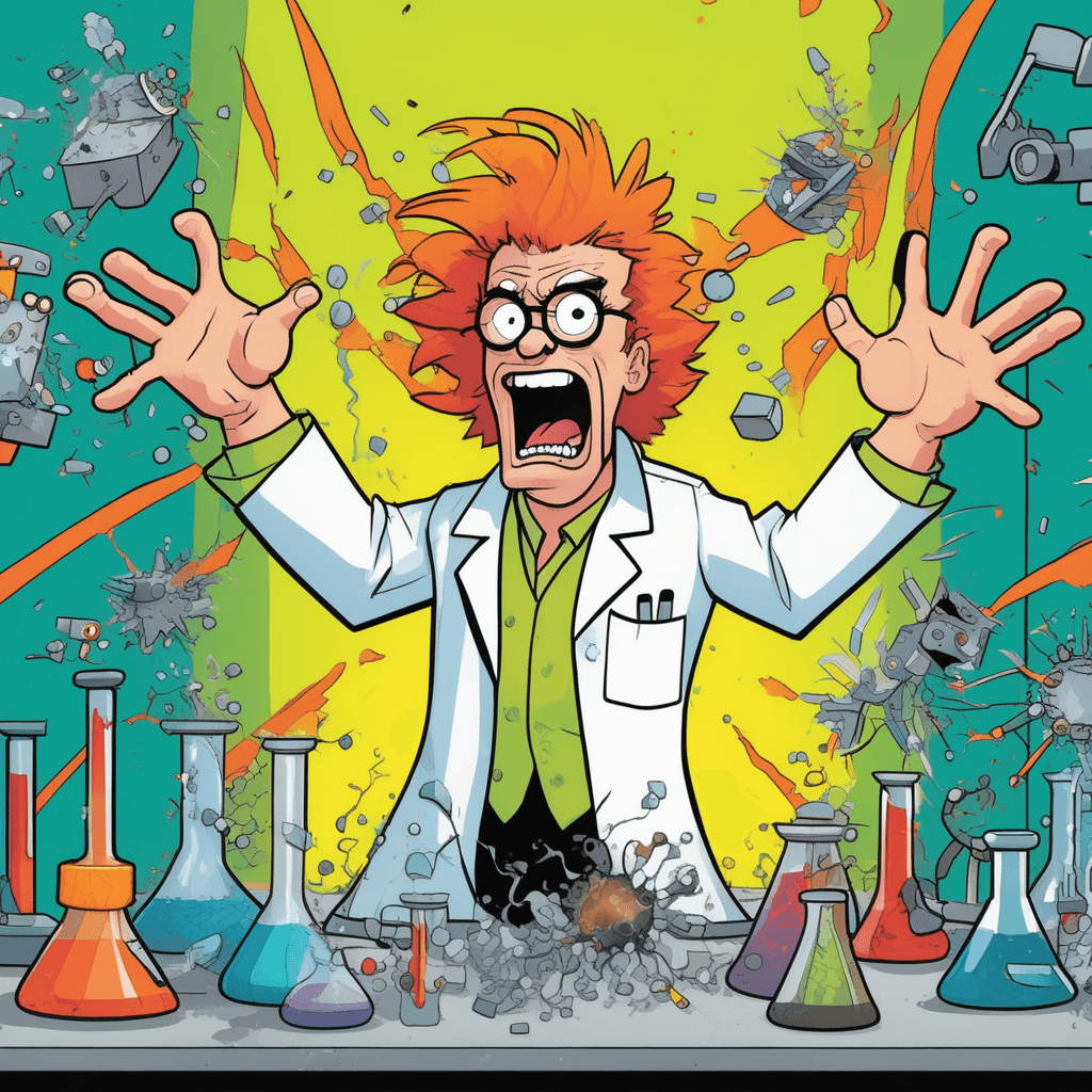 The lunatic's magnetic experiment turns dramatic!