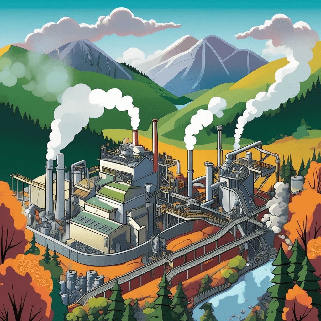 Where machinery meets scenery!