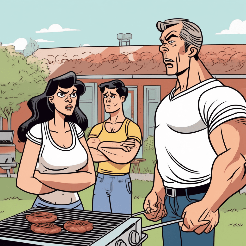 Exaggerated masculine dominance and pride