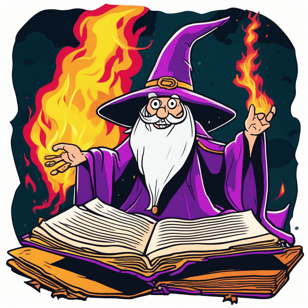 When magic turns tragic, the graphic becomes dramatic!