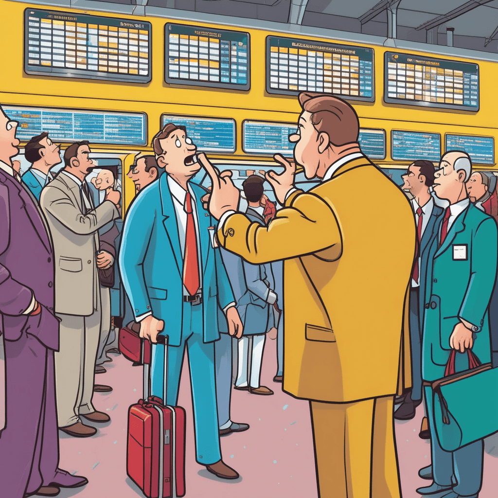 Use your brain to catch the main train!