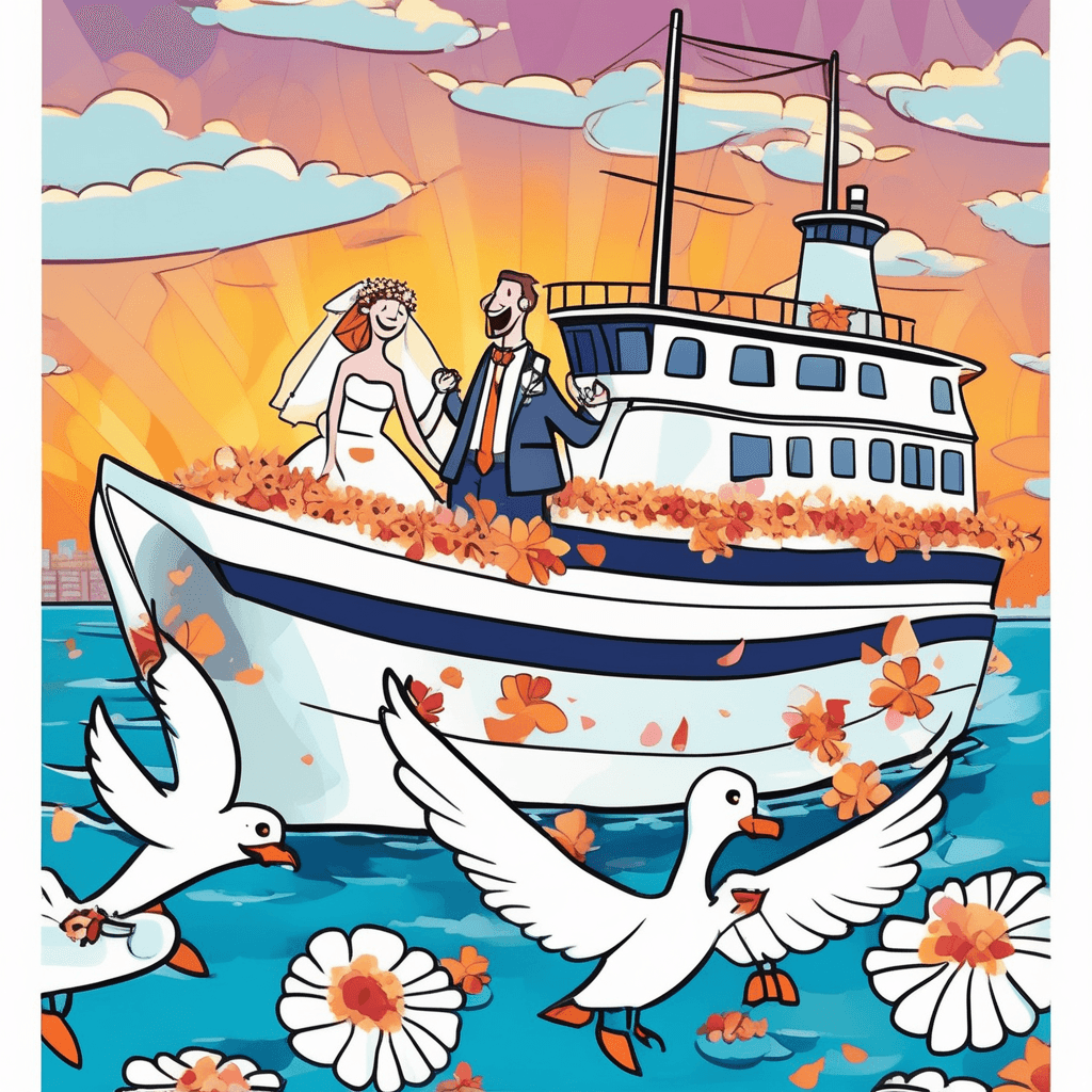 Marry with joy, then ferry away merry!