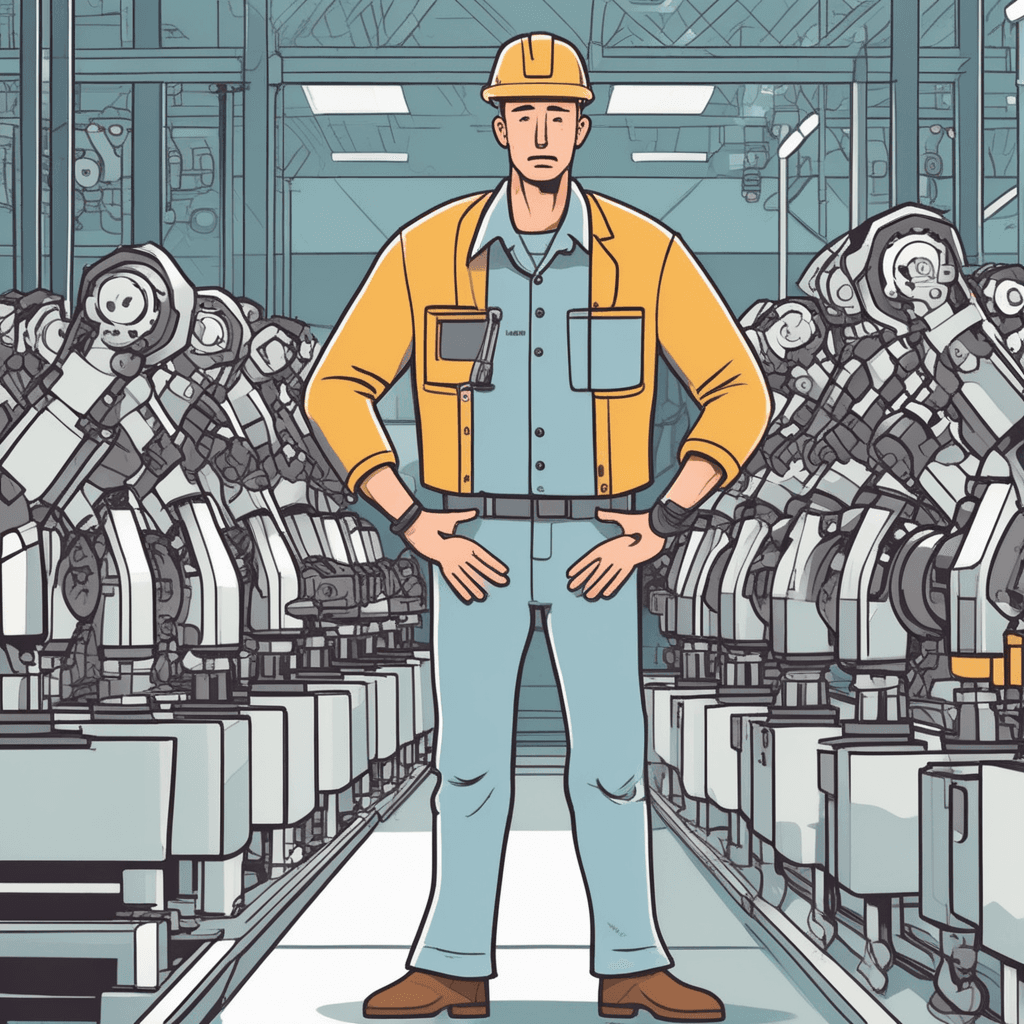 Mechanical repetitive work without thinking