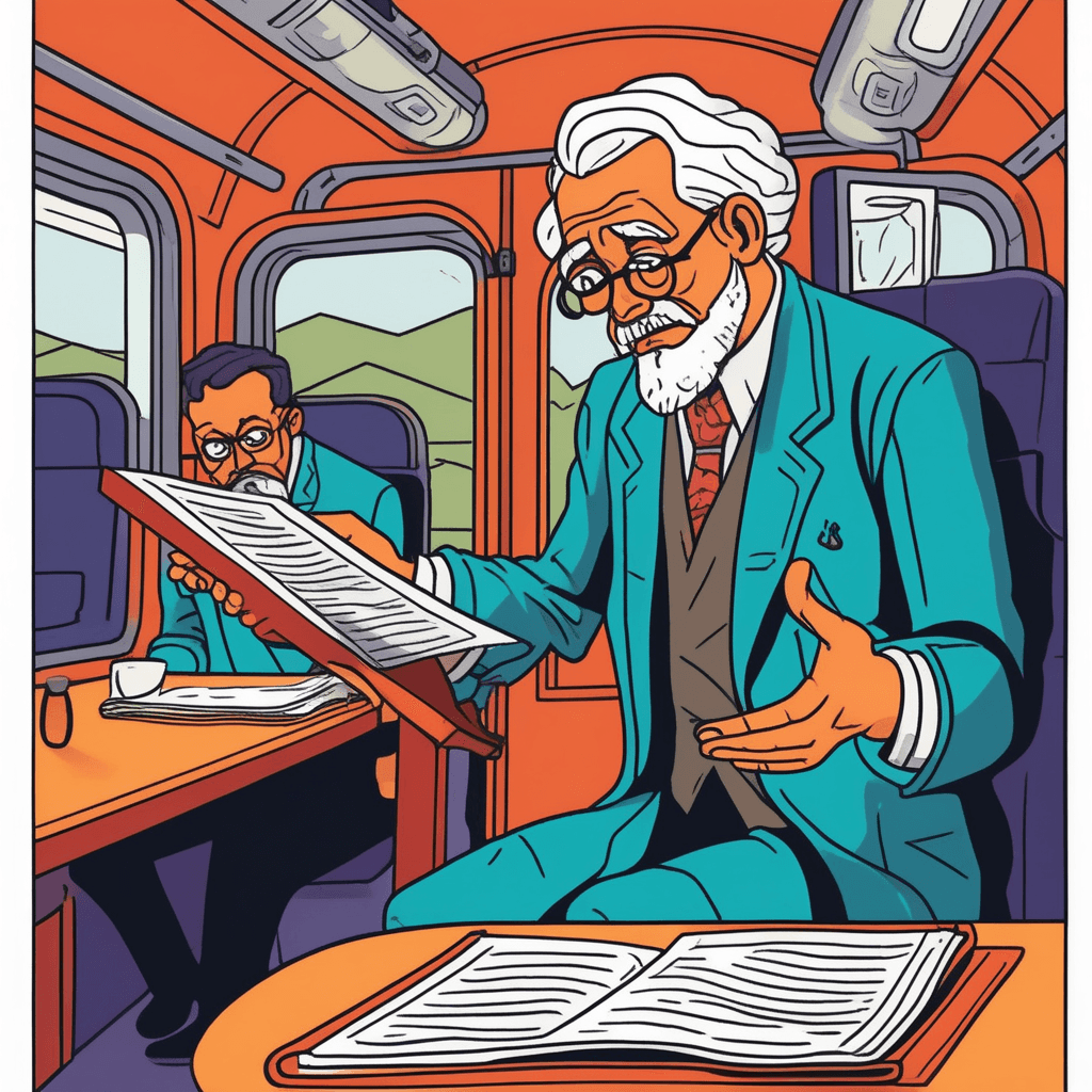 From passenger to messenger, the professor's mission begins!
