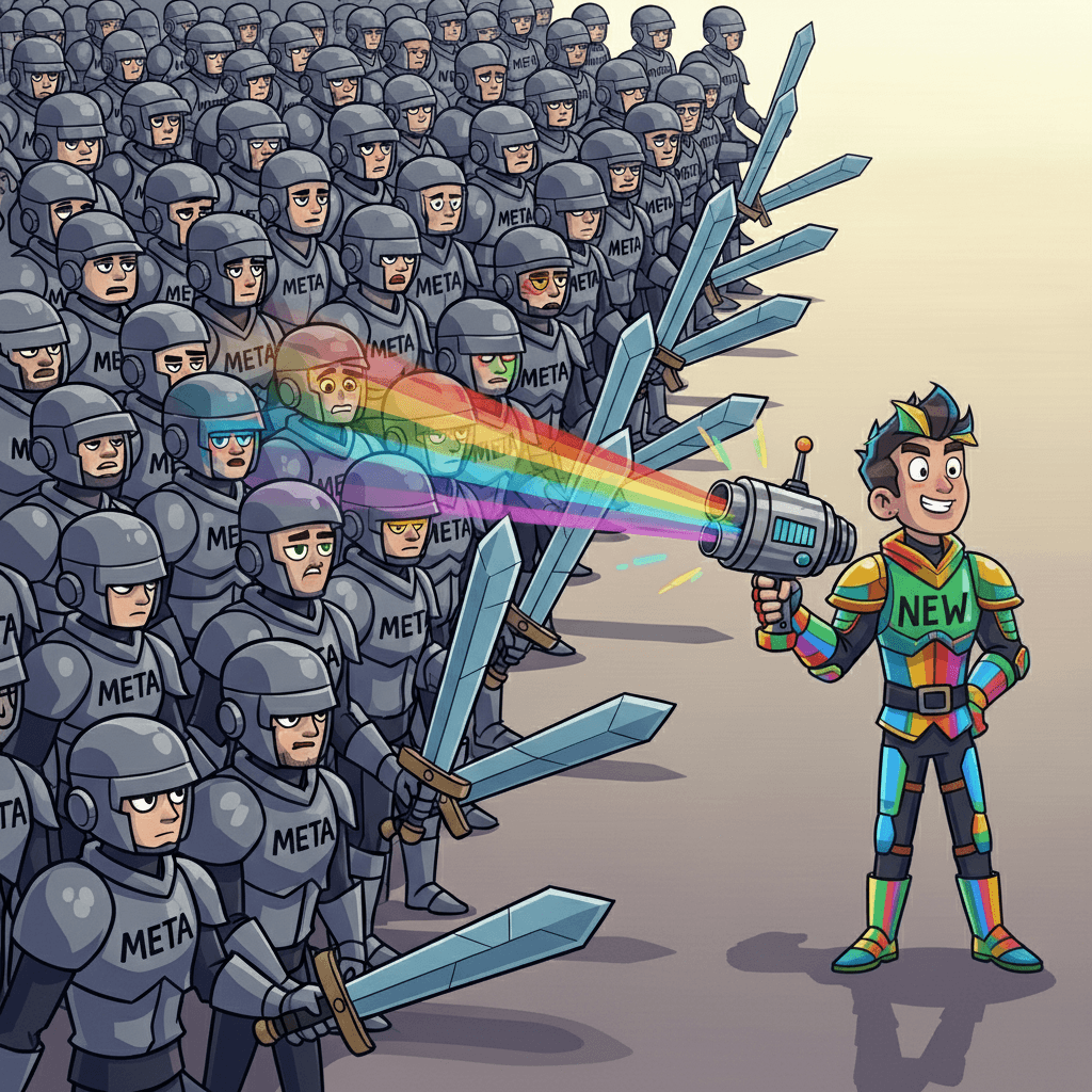 "Don't just blindly follow the meta — be the one who sets a new era."