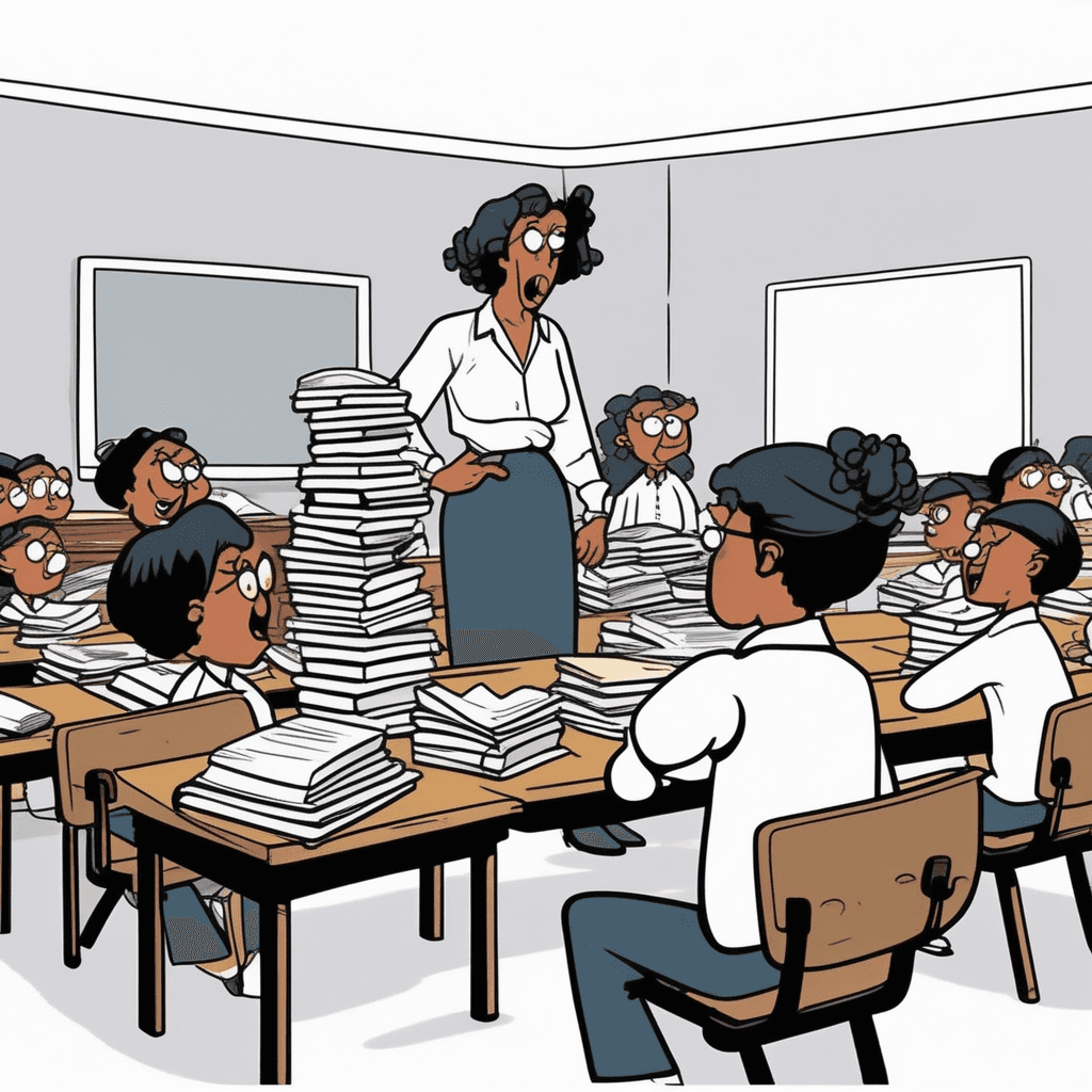 Students metamorphose as rules impose, and chaos learns to compose!