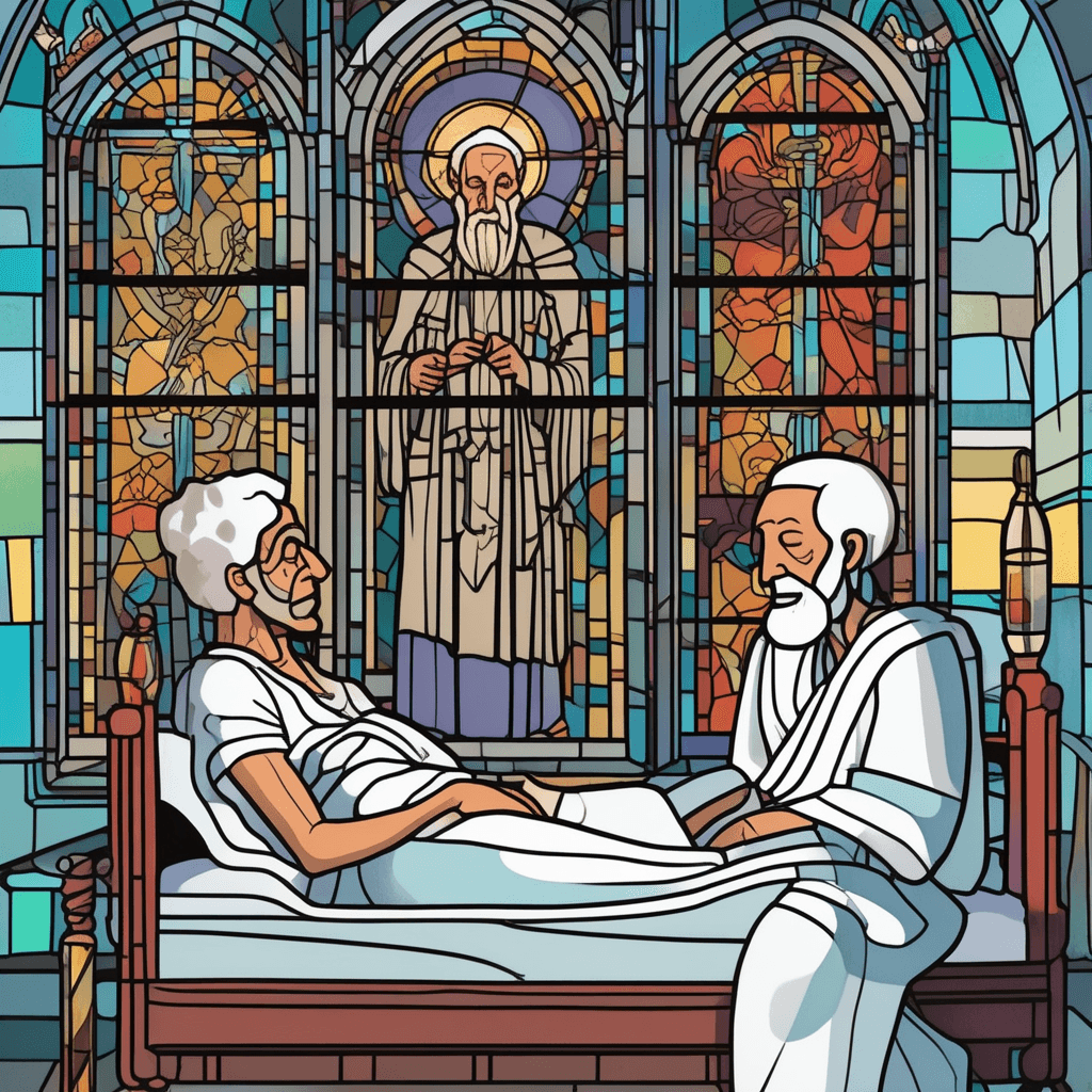 An ancient moral agent guides the patient!