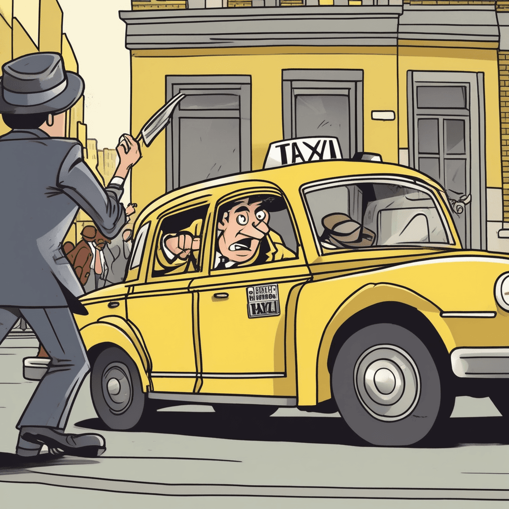 Grab the cab to nab the bad!