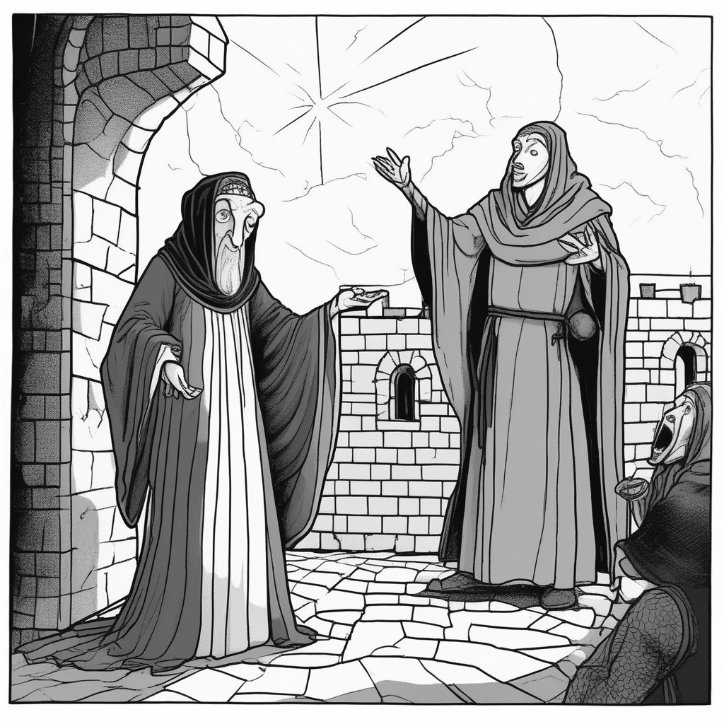 The soothsayer sees hope, but the naysayer doubts, while the player wavers!