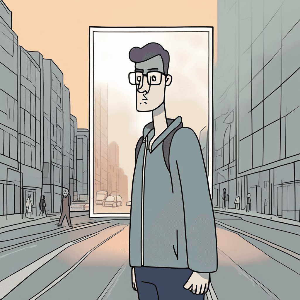 Neb asks 'You? Lousy vision!' in the foggy, unclear world
