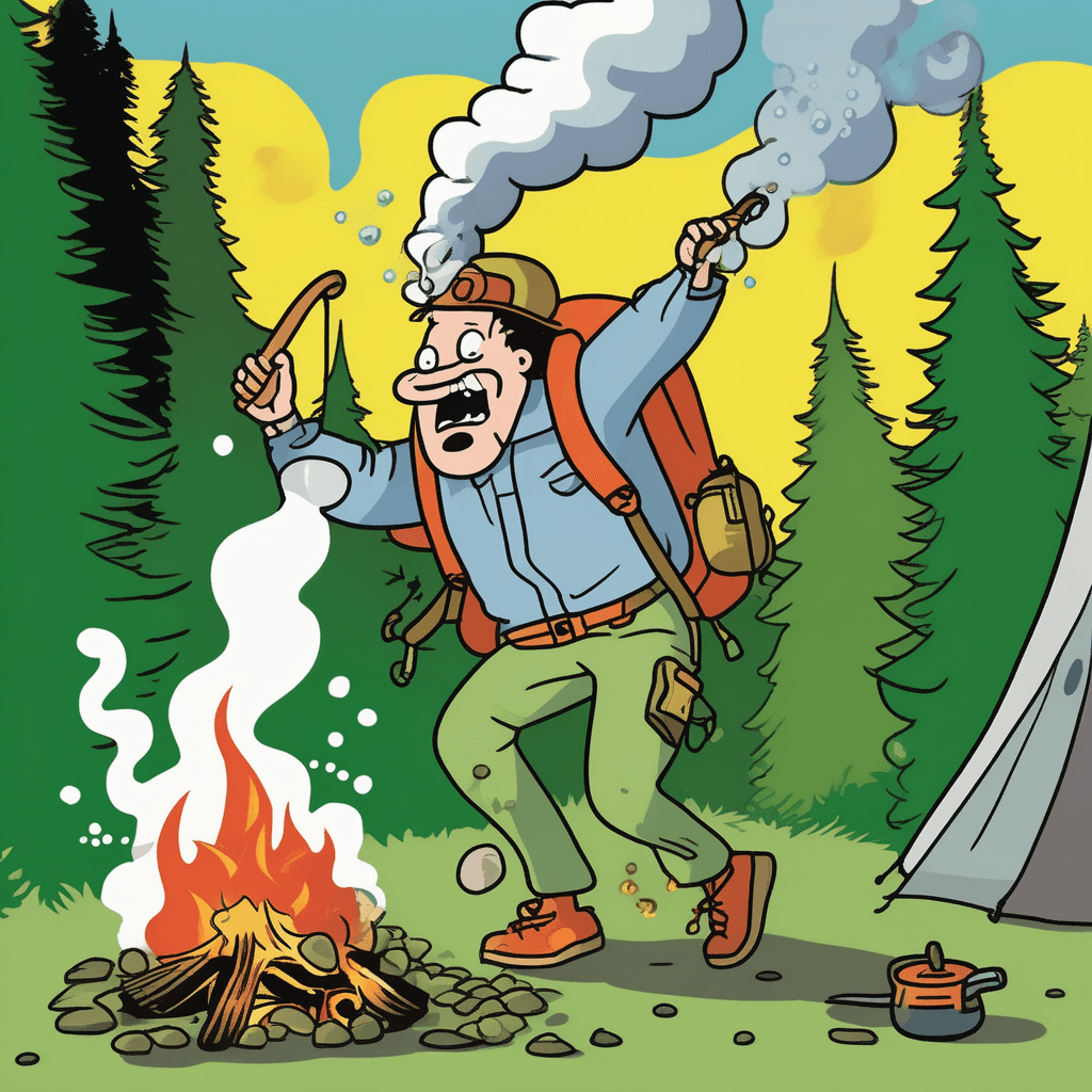 Touch the nettle, upset the kettle, can't settle!