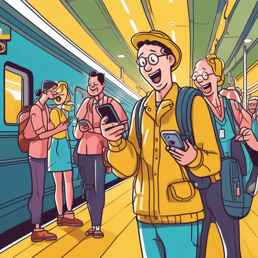 A vacation notification arrives at the station!