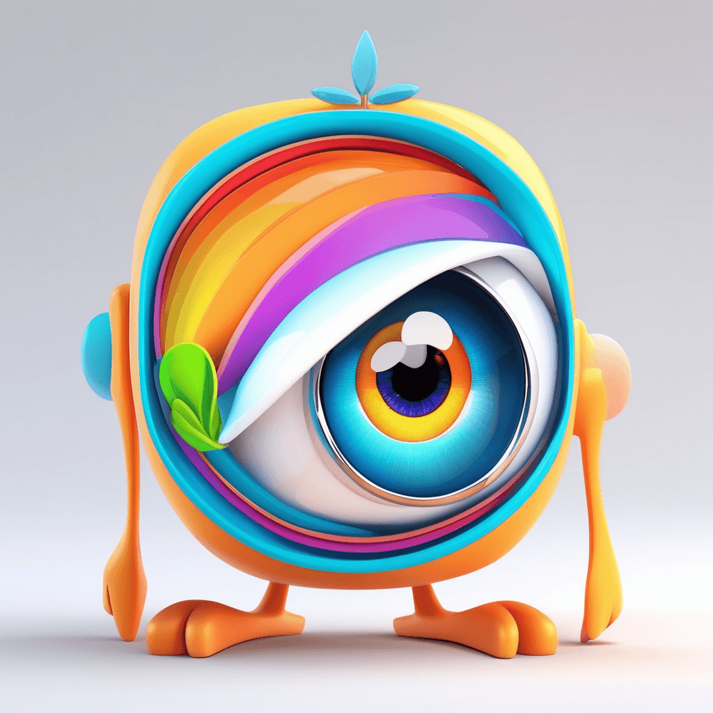 relating to the eyes or vision
