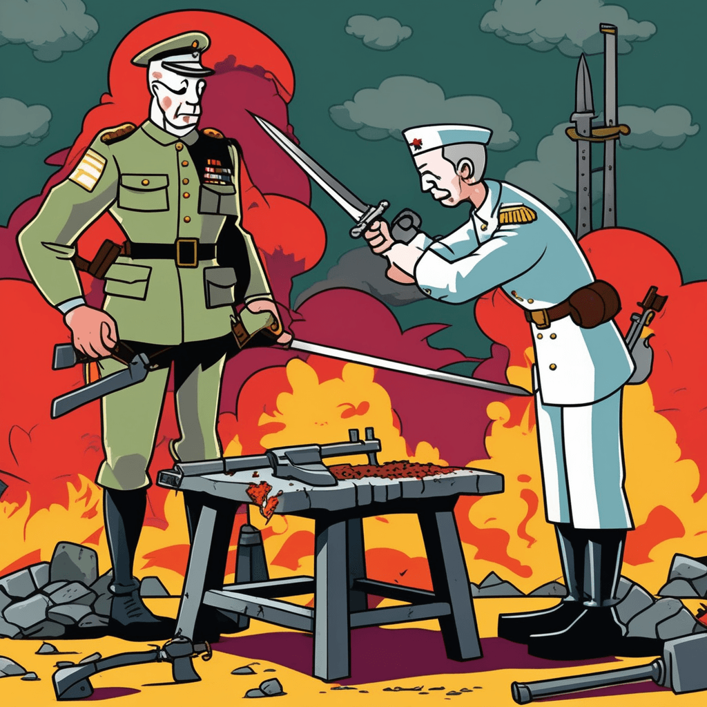 The officer, artificer, and coroner tell war's story