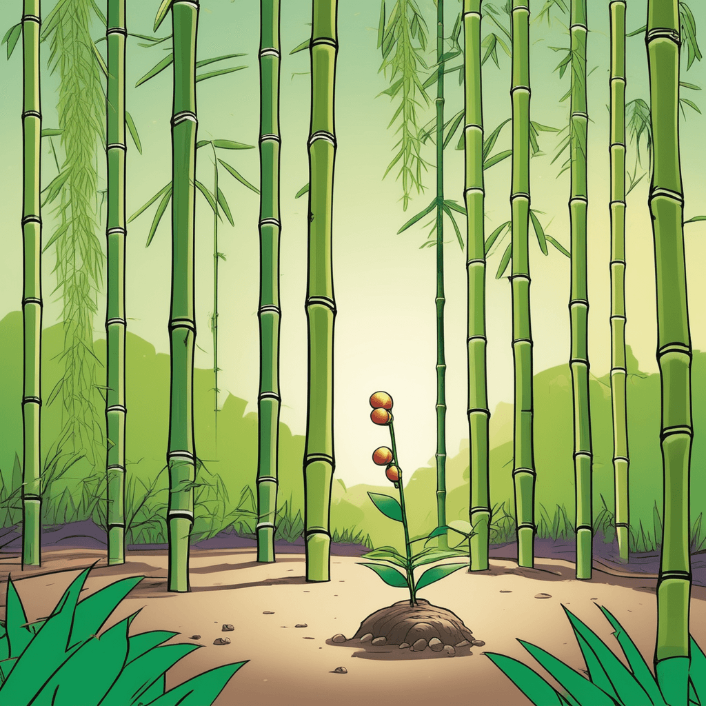 From bamboo shoot to bearing fruit, every offshoot finds its route!