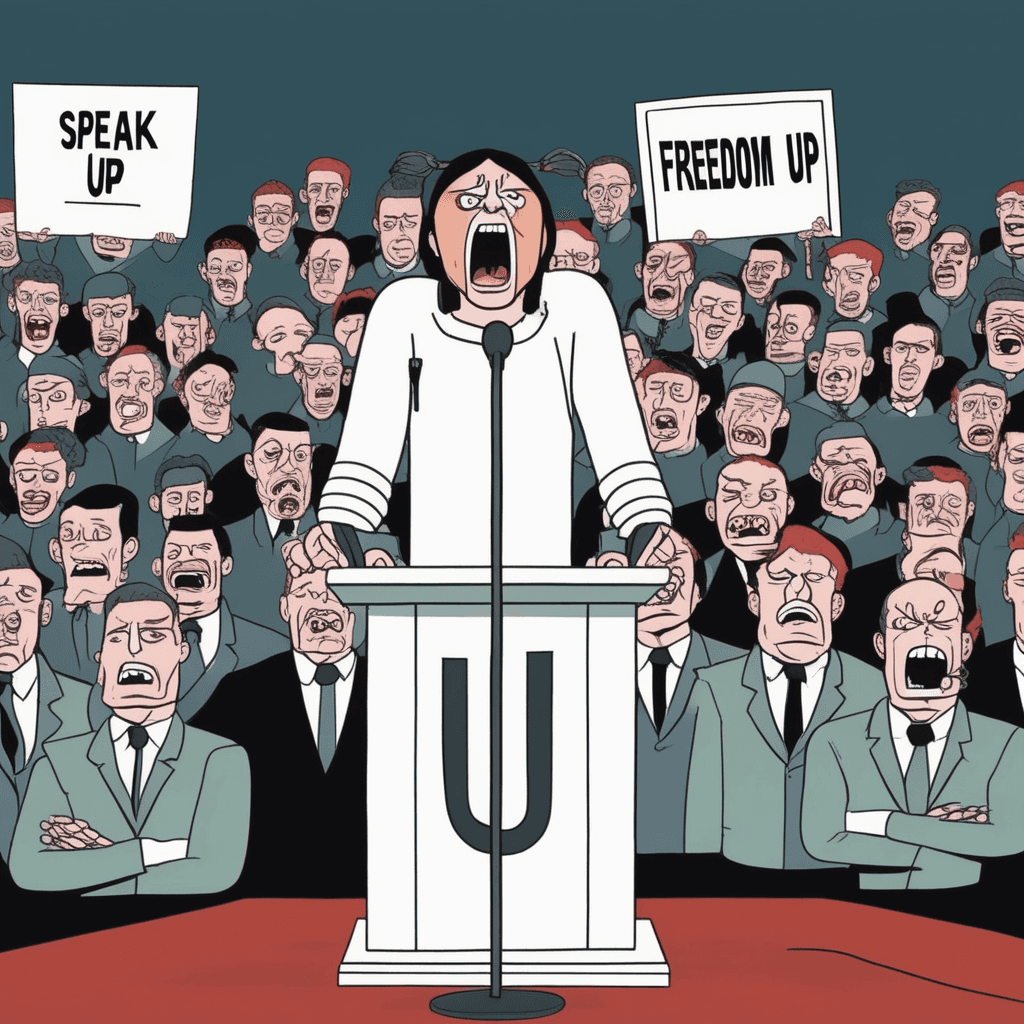They suppress our right to express, but truth breaks through oppression!