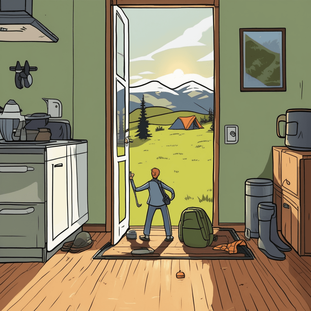 Leave indoor comfort, step through the door to outdoor adventure!