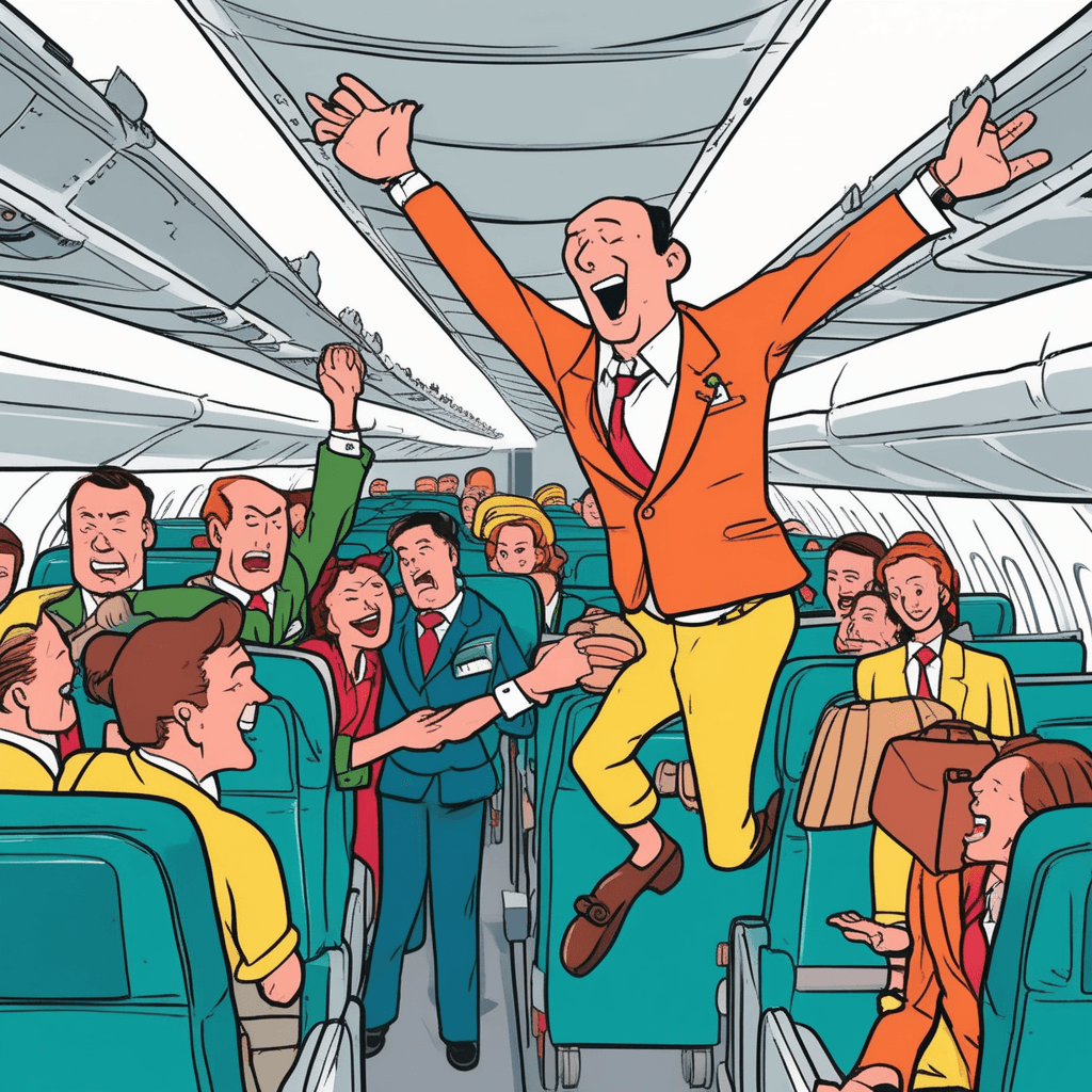 Squeeze it thin in the overhead bin, and you'll definitely win!