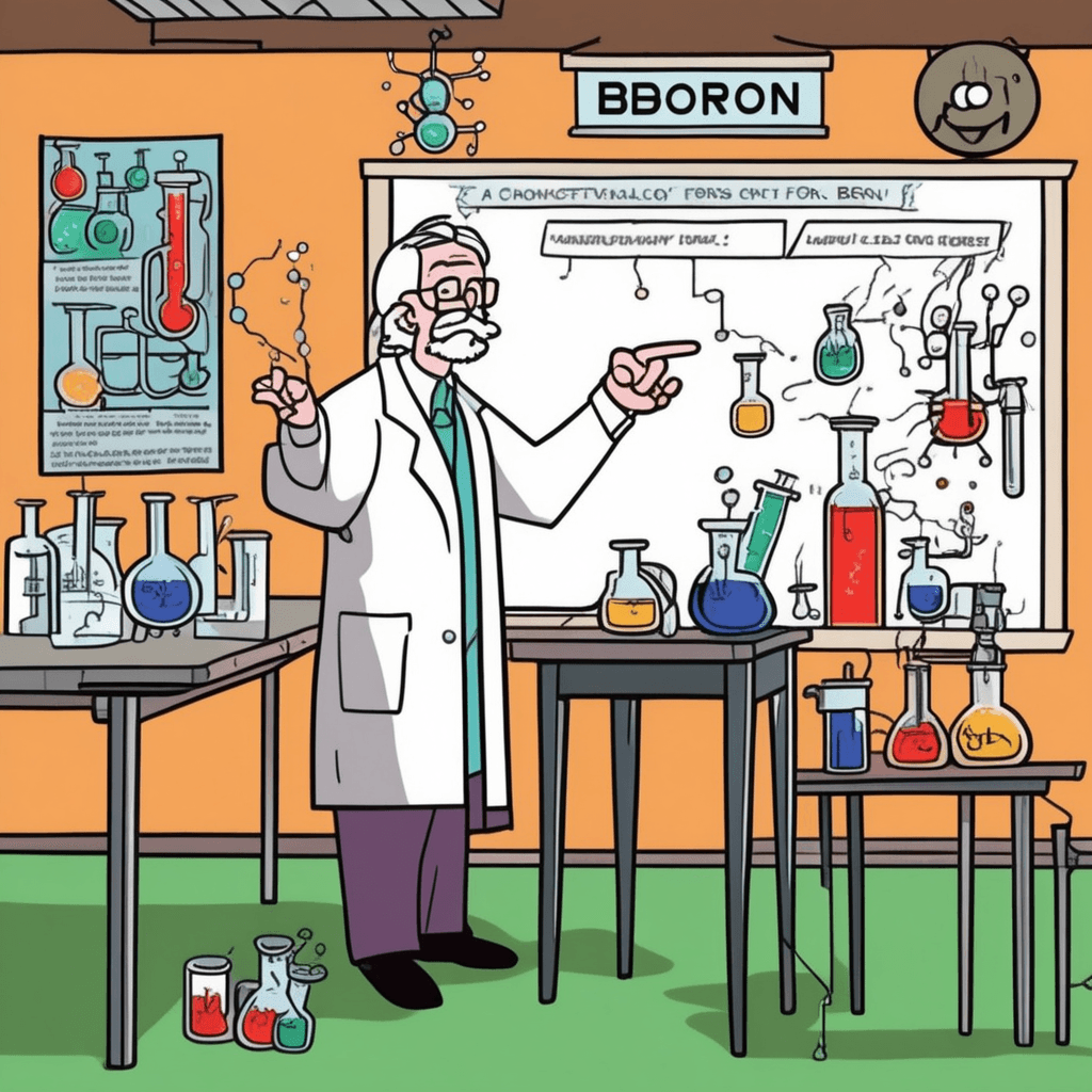 A professor teaching boron calls the student a moron - creating an oxymoron!