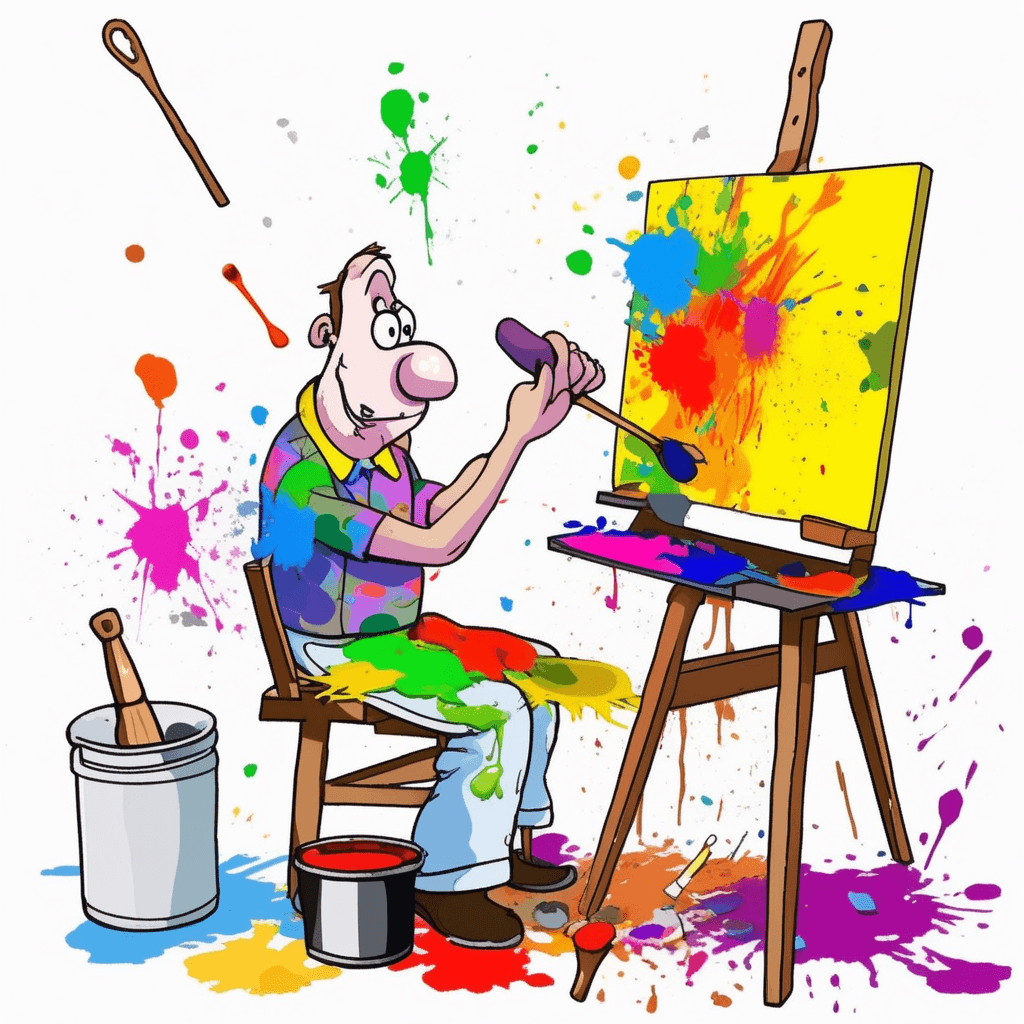 Paint with palette, mix with mallet, art beats ballot!