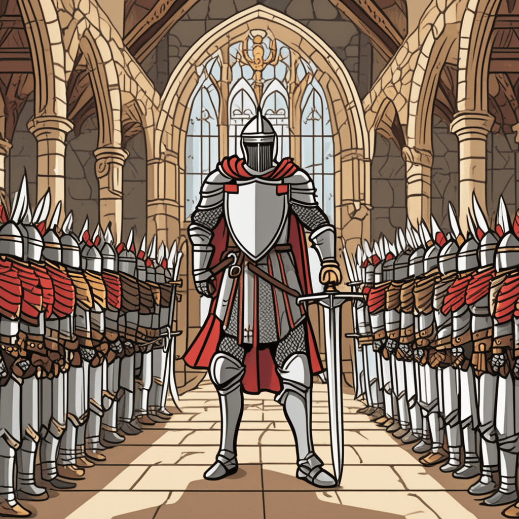 Complete impressive collection of weapons