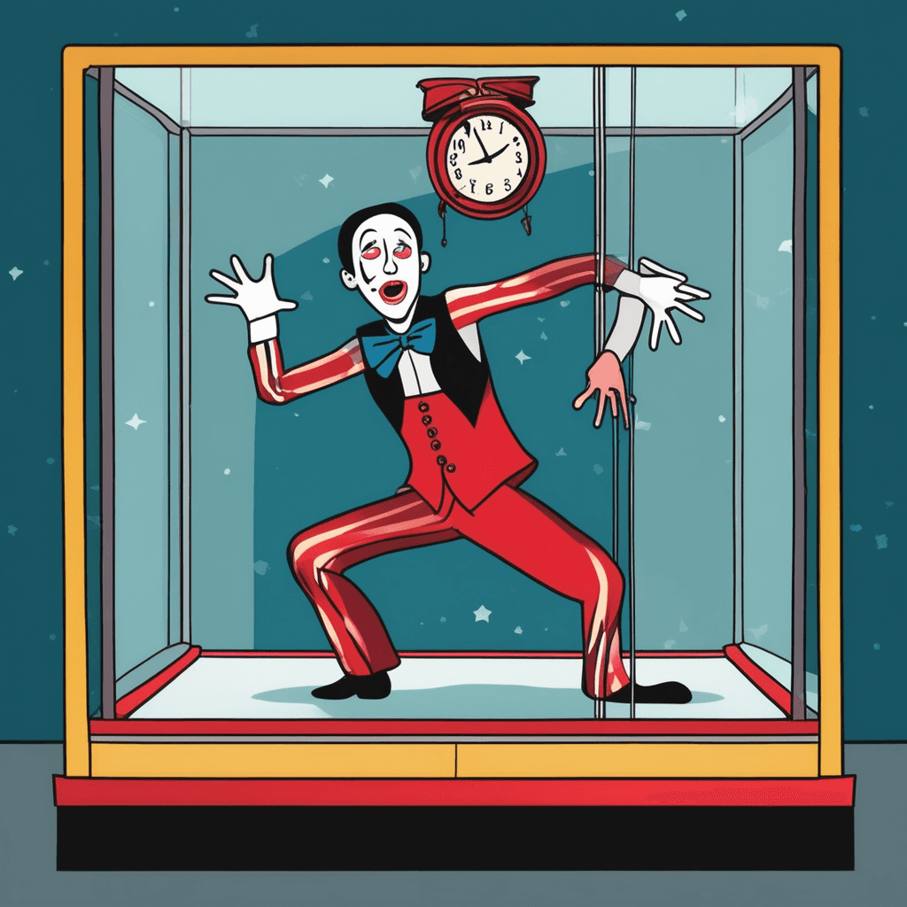 Pantomime breaks the paradigm, even working overtime!