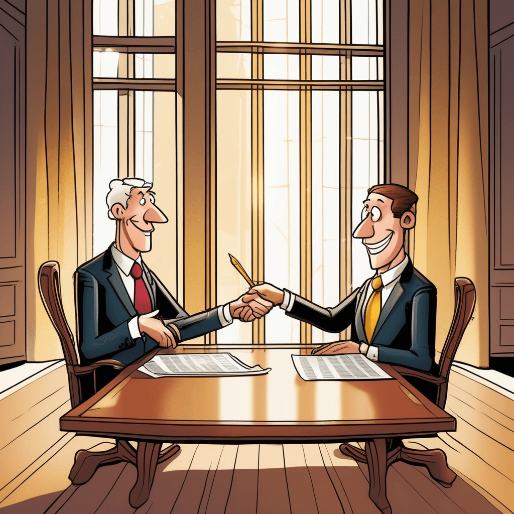 Partners seal their charter with just a quarter!