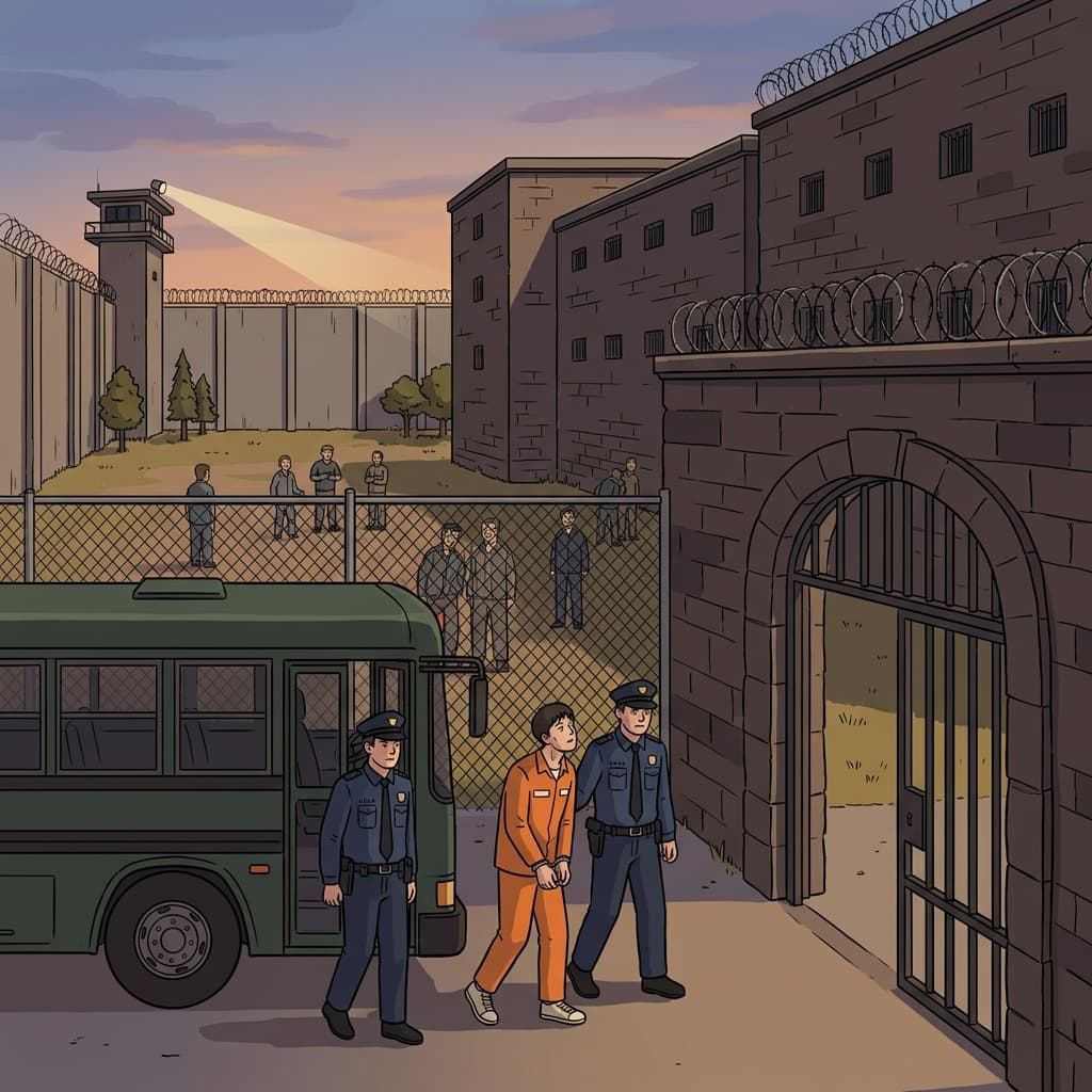 After the trial, he was sent to a maximum-security penitentiary for twenty years.
